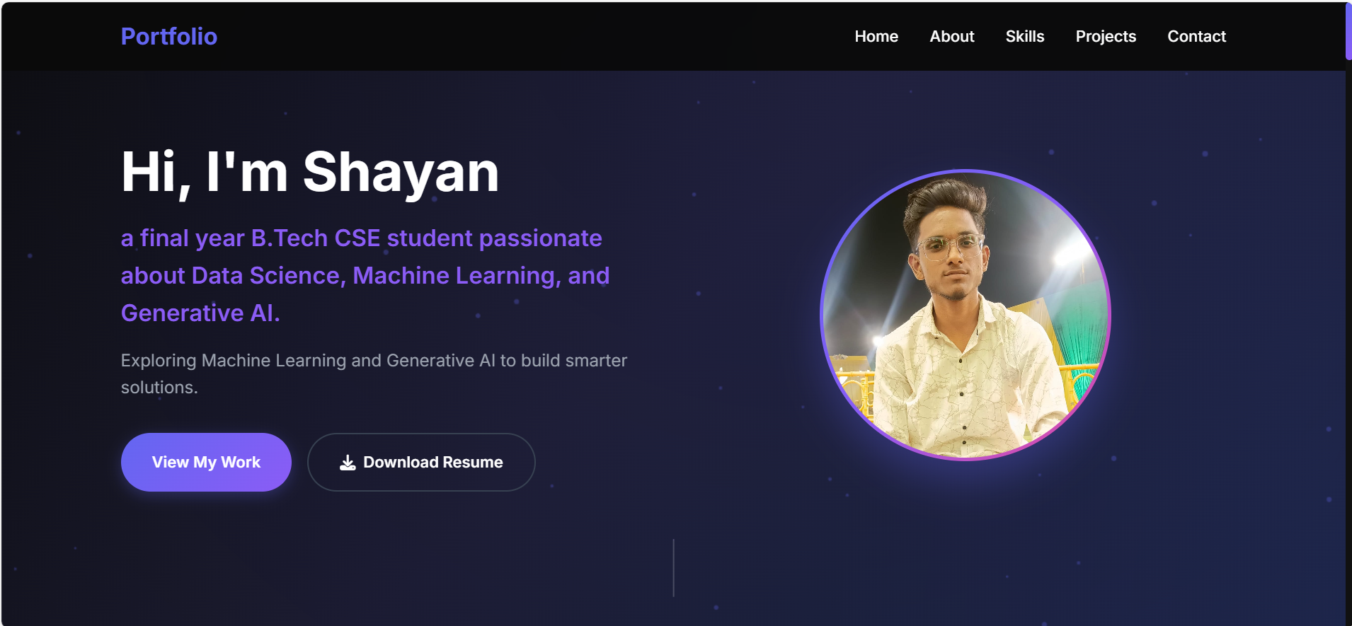 Portfolio Project